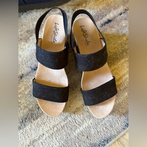 LifeStride Women's Black Sandals
